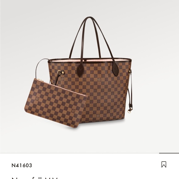 Louis Vuitton Neverfull MM Damier Ebene - Picture 2 of 8